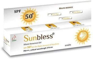 Sunbless Silicon Sunscreen Gel SPF 50+ (60gm) - MySkinCare.in