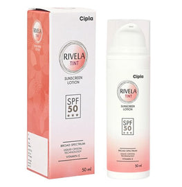 Rivela Tint Sunscreen Lotion SPF 50