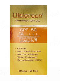 Ulticreen Anhydrous Soft Gel SPF 50 Pa +++