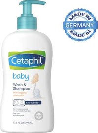 Cetaphil Baby Wash & Shampoo With Organic Calendula - MySkinCare.in