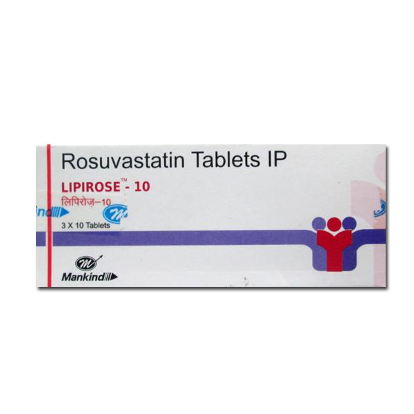 Lipirose 10 Tablet - MySkinCare.in
