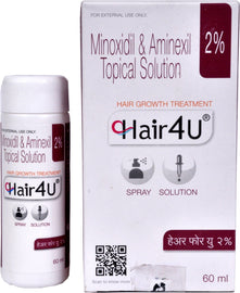 Hair4u 2% Lotion 60ml - MySkinCare.in