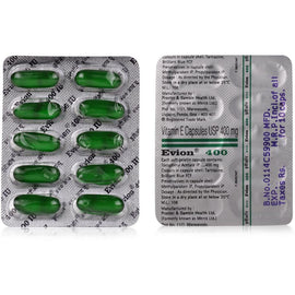 Evion 400 Mg 100 Capsules - MySkinCare.in