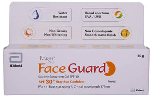 Tvaksh Faceguard Silicone Sunscreen Gel SPF 30