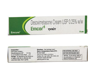 Emcor Desoximetasone Cream 0.25% - MySkinCare.in