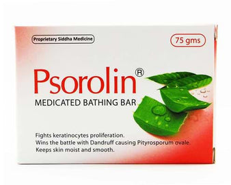Psorolin Med. Bathing Bar 75gm - MySkinCare.in