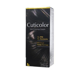 Cuticolor Hair Coloring Cream Black - MySkinCare.in