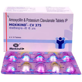 Moxikind CV 375 Mg Tab - MySkinCare.in