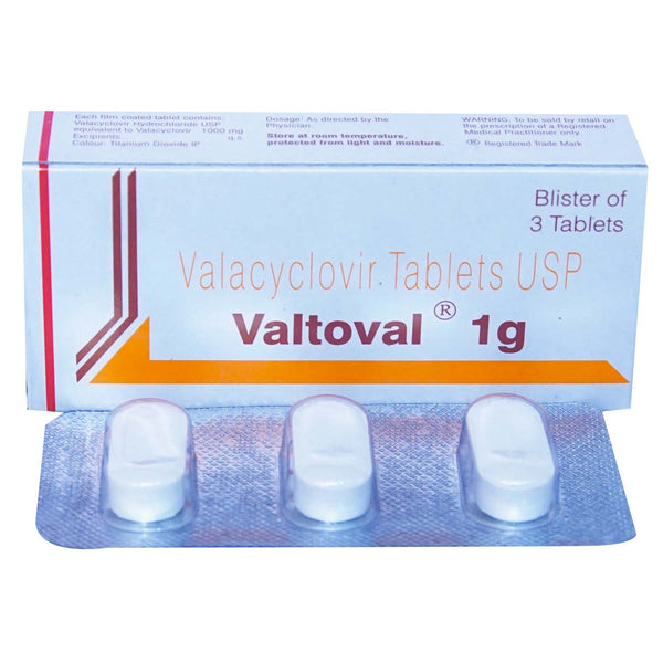 Buy Valtoval 1Gm Tab from Sun Pharmaceutical in India