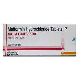 Metatime 500mg Tablet Xr - MySkinCare.in