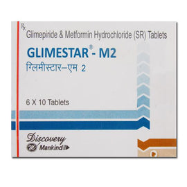 Glimestar-m 2 Tablet Pr - MySkinCare.in