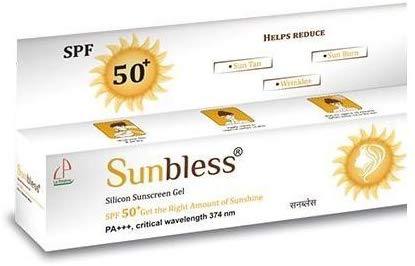 Sunbless Silicon Sunscreen Gel SPF 50+ (60gm) - MySkinCare.in