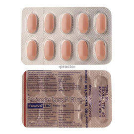 Fexova 180mg Tablets - MySkinCare.in
