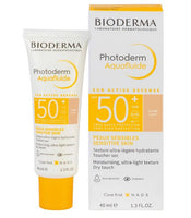 Bioderma Photoderm Aquafluide Sunscreen SPF 50+ Claire - Sun Active Defense, 40ml
