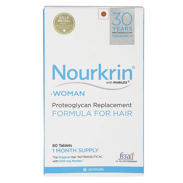 Buy Nourkrin Woman Hair Growth Programme 60 Tablets 1 Month from ...