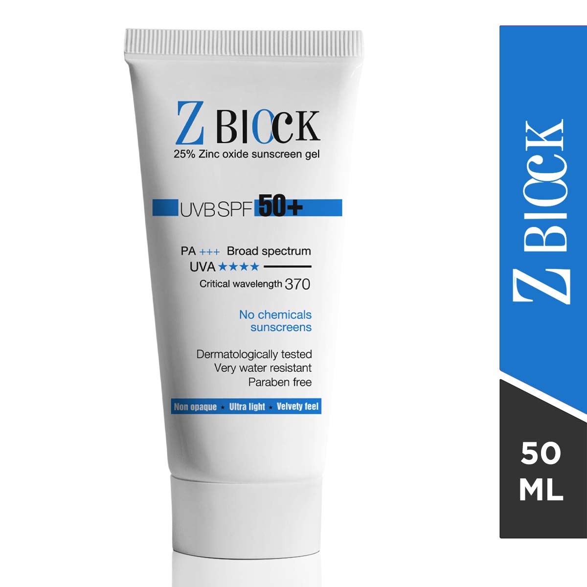 Z Block Zinc Oxide Sunscreen Gel