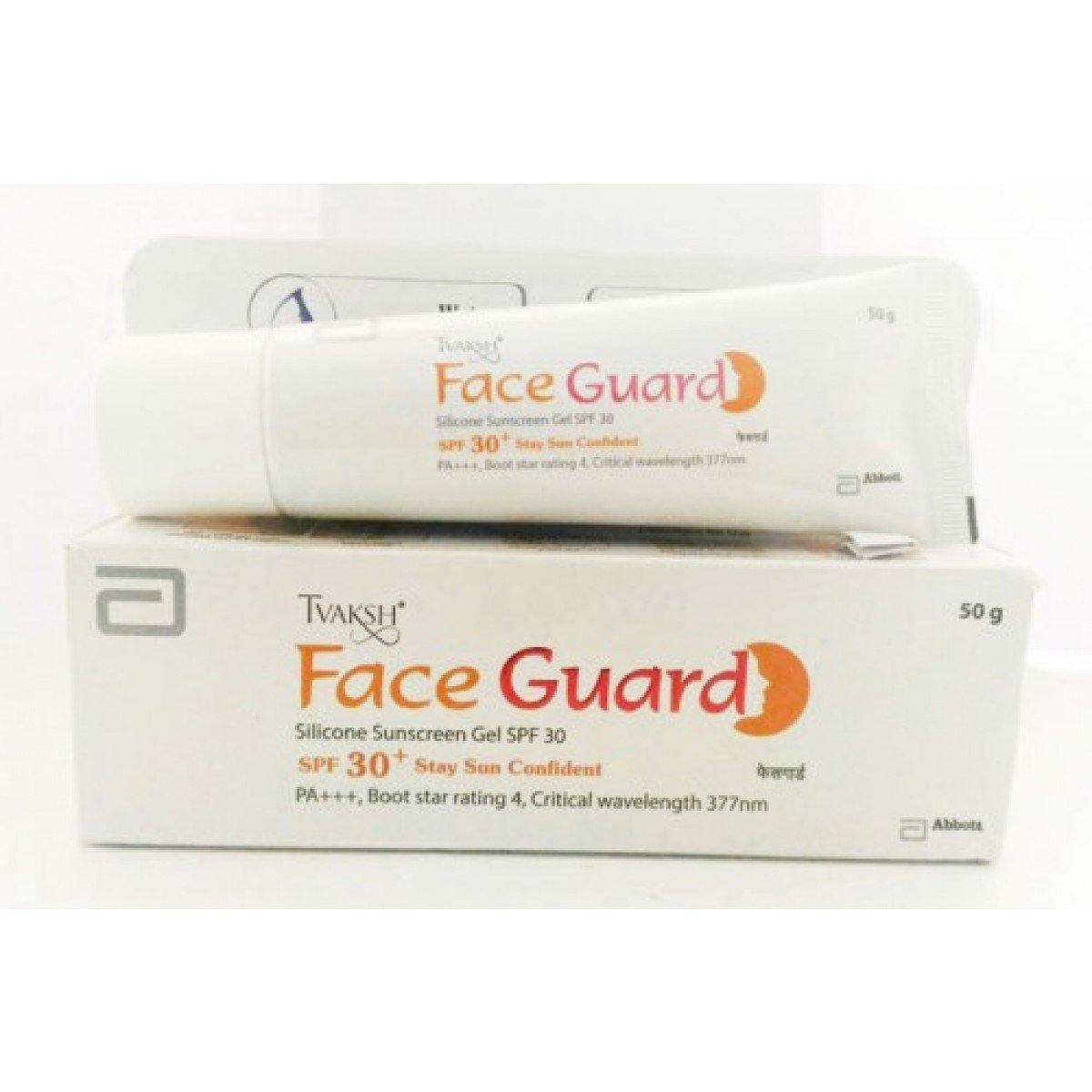 Abbott- Tvaksh Face Guard Silicone Sunscreen Gel SPF30 -30g - MySkinCare.in