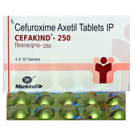 Cefakind-250(1x10) Tab - MySkinCare.in