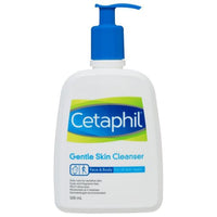 Cetaphil Gentle Skin Cleanser Dry, Sensitive Skin 500ml - MySkinCare.in