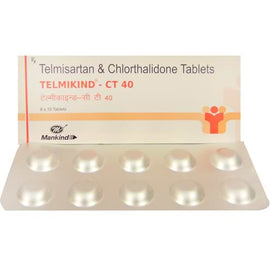 Telmikind-CT 40(1x10) Tab - MySkinCare.in