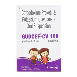 Gudcef Cv 100 Mg Dry Syp - MySkinCare.in