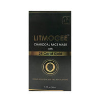 Litmocee Charcoal Face Mask With 24 Carat Gold