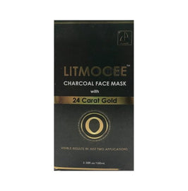 Litmocee Charcoal Face Mask With 24 Carat Gold