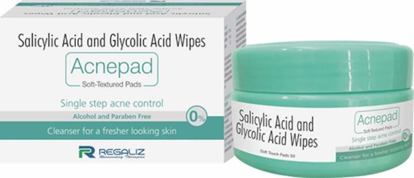 Regaliz Acnepad 50 Wipes