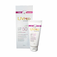 Uvmed Tinted Sunscreen Gel With SPF 50