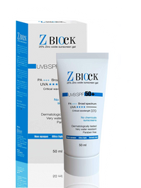 Z Block Zinc Oxide Sunscreen Gel With SPF 50+